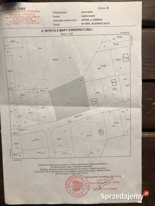 Piękna działka Jeziorem Otalżyno Jeleńska Huta