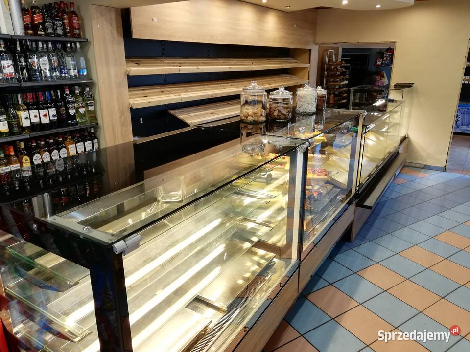 Zabudowa ekspozycyjne witryna lada chłodnicza