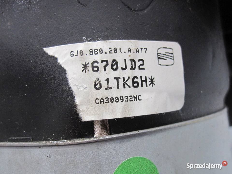 SEAT IBIZA IV AIRBAG poduszka kierowcy osobowe Poduszki powietrzne