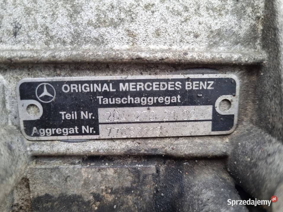 Mercedes GLK X204 30 V6 CDI REDUKTOR SKRZYNI