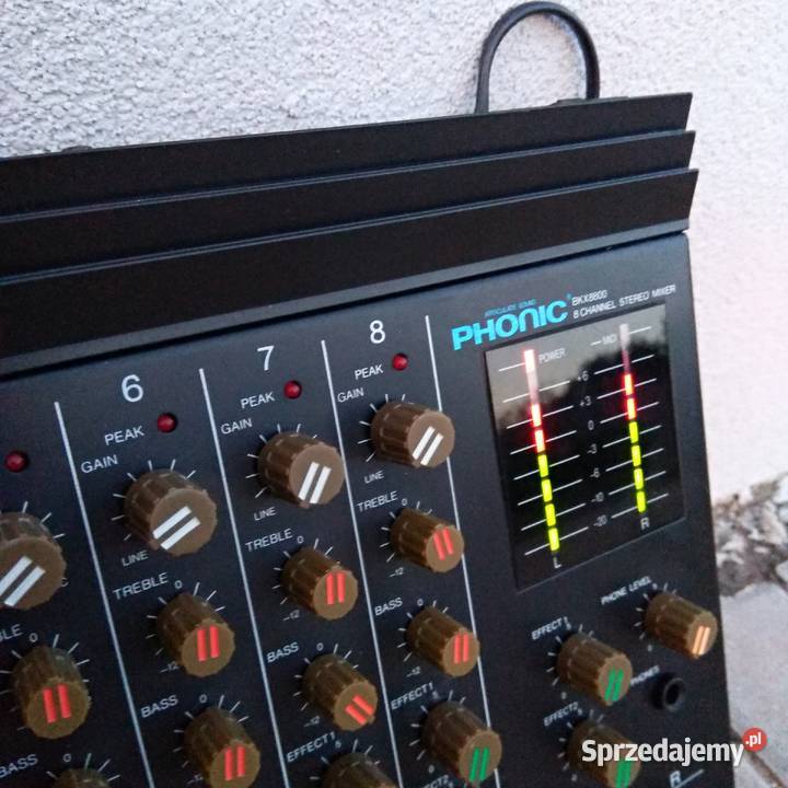 Phonic BKX8800 Articulate Sound 8 kanałowy Kultura i Rozrywka dolnośląskie