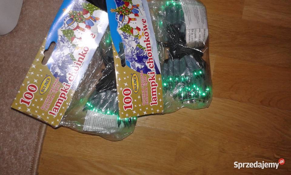 Lampki choinkowe Bulinex 100 zielone Warszawa