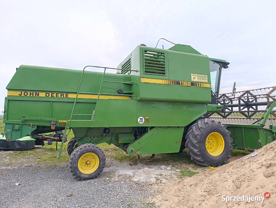 Kombajn zbożowy John Deere 1166 Zbożowe Rawica Stara