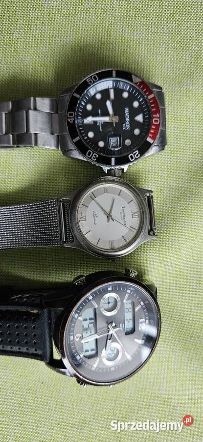 Zegarek timemaster srebrny na bransolecie Konstancin-Jeziorna