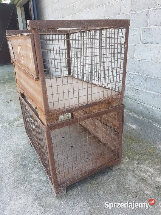Giterbox pojemnik metalowy siatkowoblaszany Wiskitki