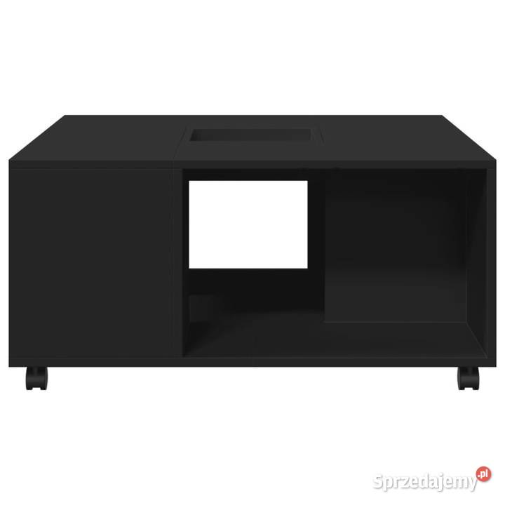 Stolik kawowy czarny 80x80x40 materiał Warszawa sprzedam
