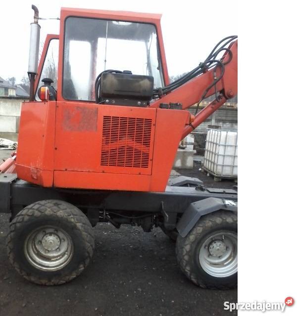 Minikoparka kołowa Koła