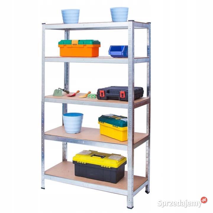 Regał Magazynowy Metalowy 180x90x40 GARAŻ Dom i Ogród lubelskie Józefów