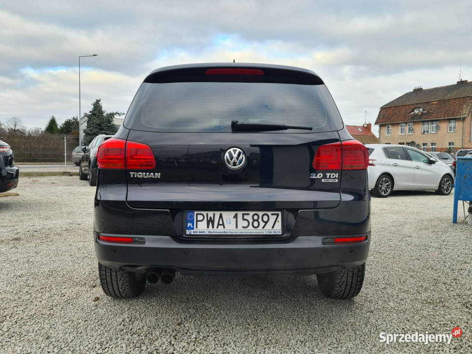 Volkswagen Tiguan 4x4 Skóra ElGrzane Fotele Navi kurtyny powietrzne Wągrowiec