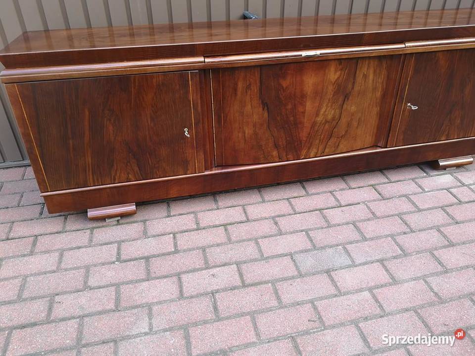 Komoda ARTDECO RTV Niska Orzech 200 Zgrabna Swarzędz sprzedam