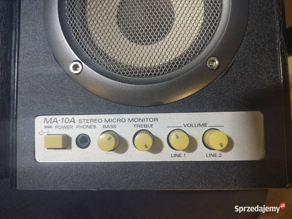 Monitory aktywne ROLAND MA10ABK Wieprzyce