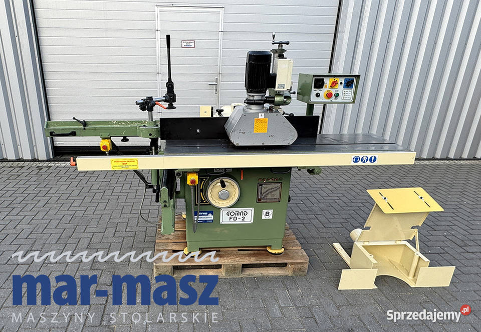 Frezarka dolnowrzecionowa GOMAD FD2 z wózkiem sprzedam