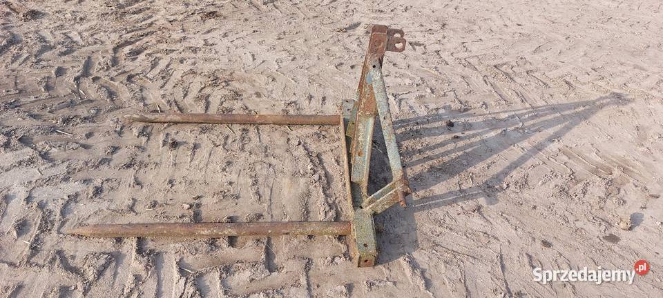 Widły do słomy siana snopków nieuszkodzony Trzuskołoń