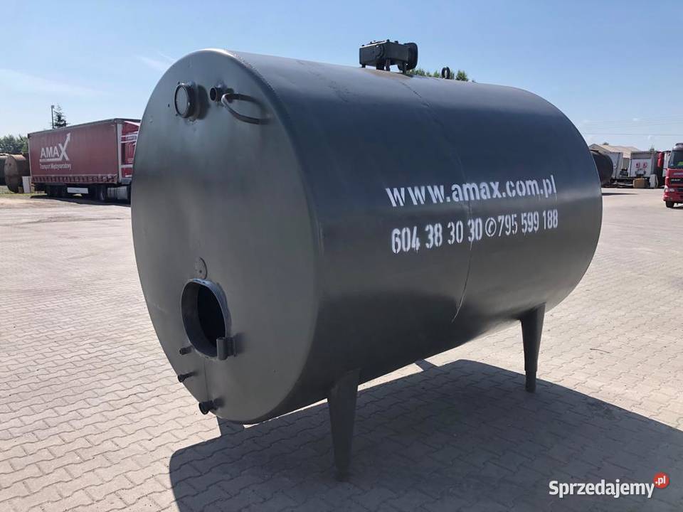 zbiornik nierdzewny 10000 dwupłaszczowy z Oświęcim