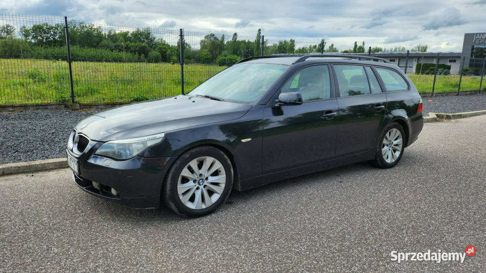 BMW 530 E61 30D 260 2004 Klima Skóry Automat Alu Pabianice