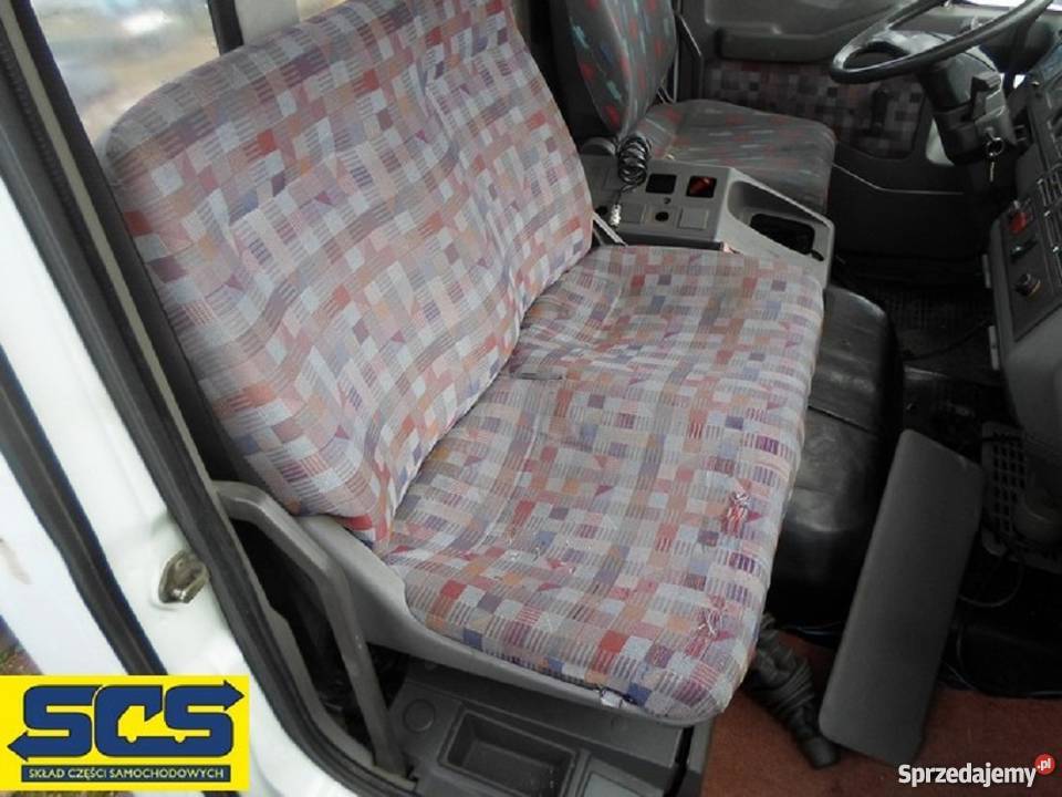 IVECO EUROCARGO FOTEL PODWÓJNY PASAŻERA ŁAWKA Bieleń