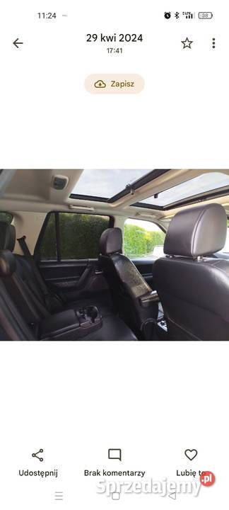 Land Rover Freelander II 32 benz 233 wersja HSE CD