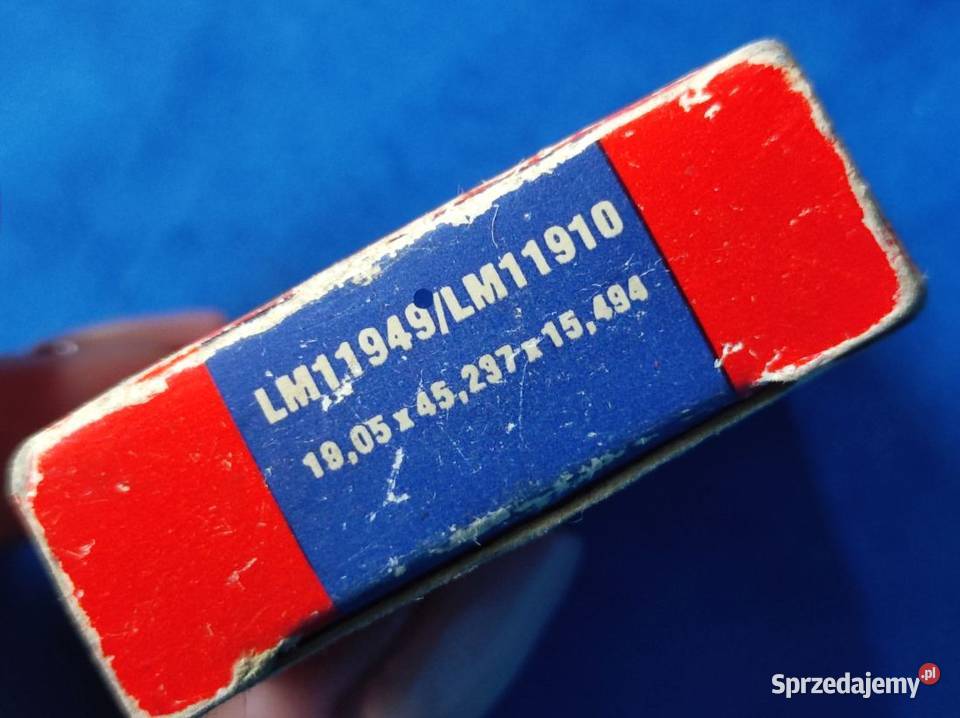 Łożysko stożkowe LM11949 LM11910 FŁT fabryka świętokrzyskie