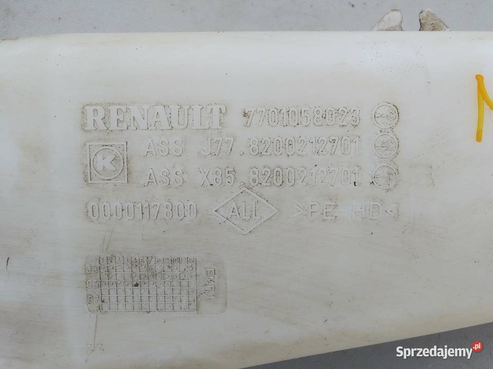 Renault Modus pompka Zbiornik spryskiwaczy Dębno