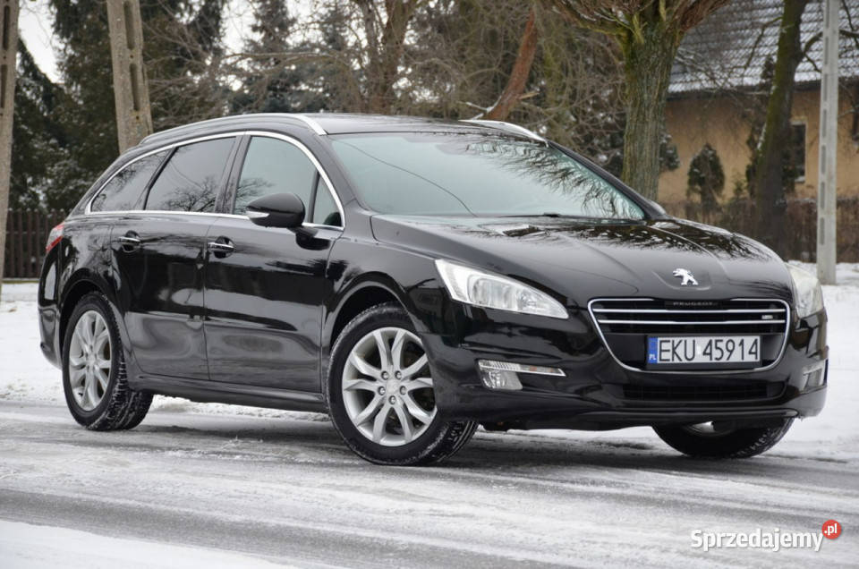 Peugeot 508 SW Czarny 16eHDI 114 Serwis Panorama Kutno