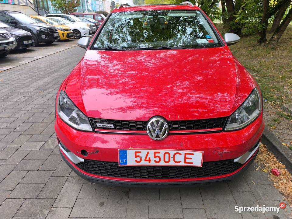 WV GOLF ALLTRACK 2017 Warszawa sprzedam