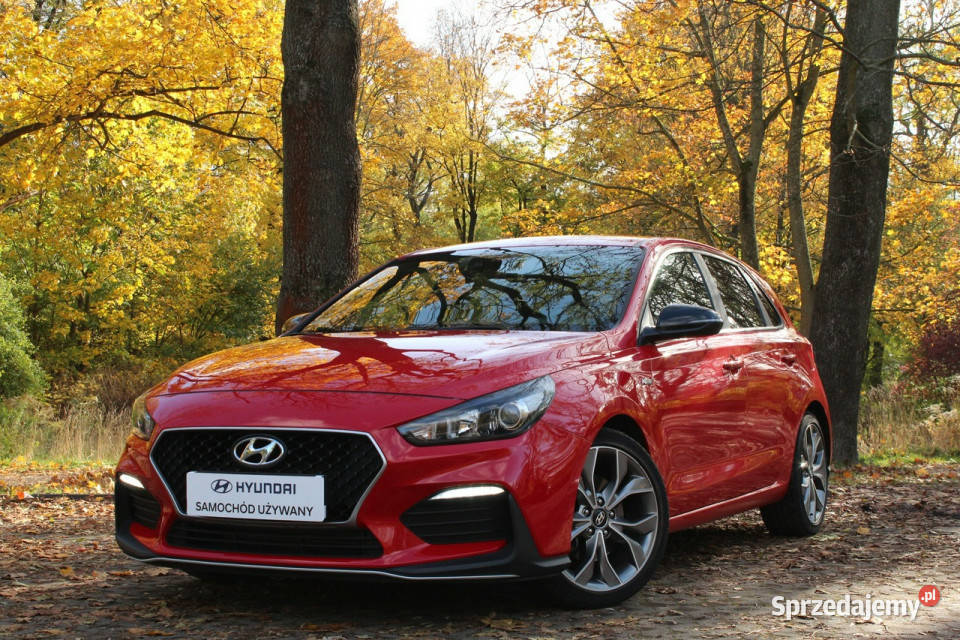 Hyundai i30 14TGDI 140 7DCT N Line Salon Polska serwisowany w ASO łódzkie Piotrków Trybunalski