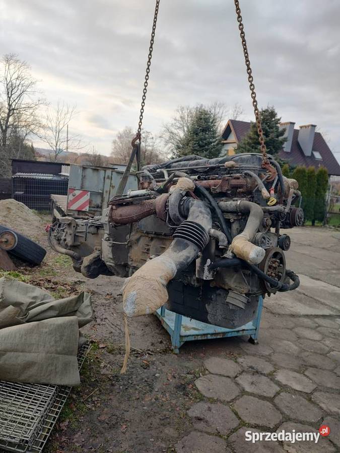 silnik skrzynia scania 420 przebieg 600000 ciężarowe śląskie Bestwina
