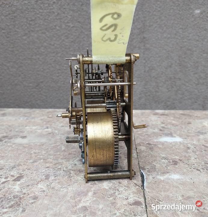 623 Mechanizm małego zegara ściennego Mauthe Tczew