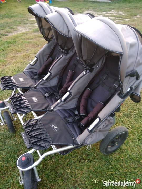 Wózek spacerowy trojaczków TFK Trio Triplet podlaskie Zambrów