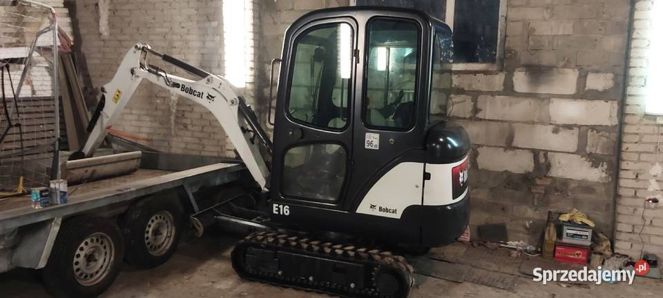 Minikoparka bobcat e16 Pułtusk sprzedam
