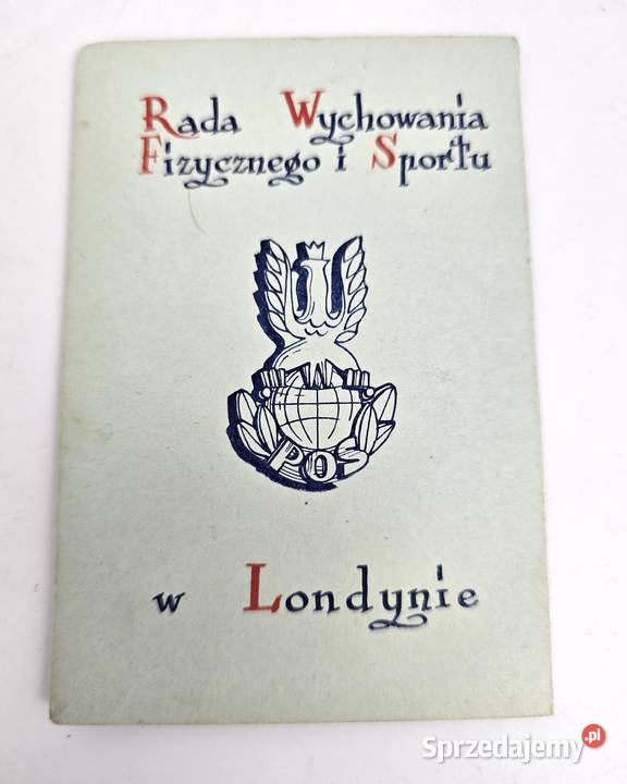 Dyplom Polskiej Odznaki Sportowej na emigracji mazowieckie Bronisze