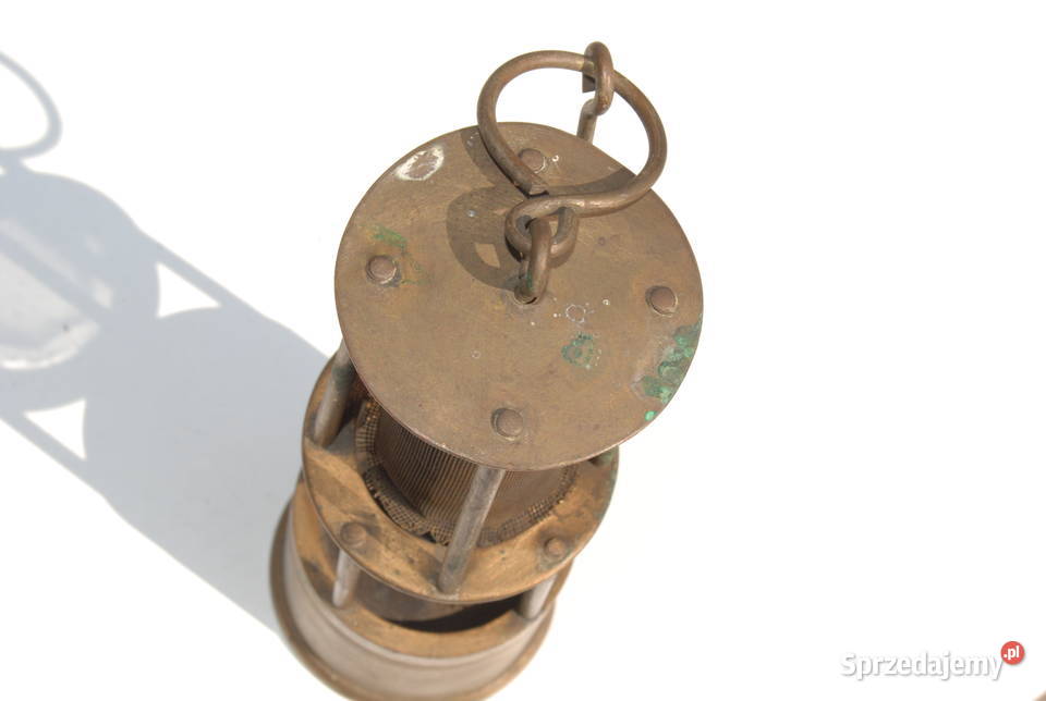 Stara lampa górnicza benzynowa Czechosłowacja śląskie Cieszyn sprzedam
