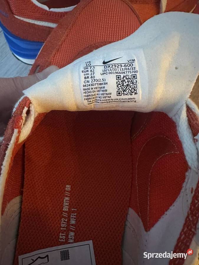 Buty Nike Waffle One Vintage mazowieckie Błonie