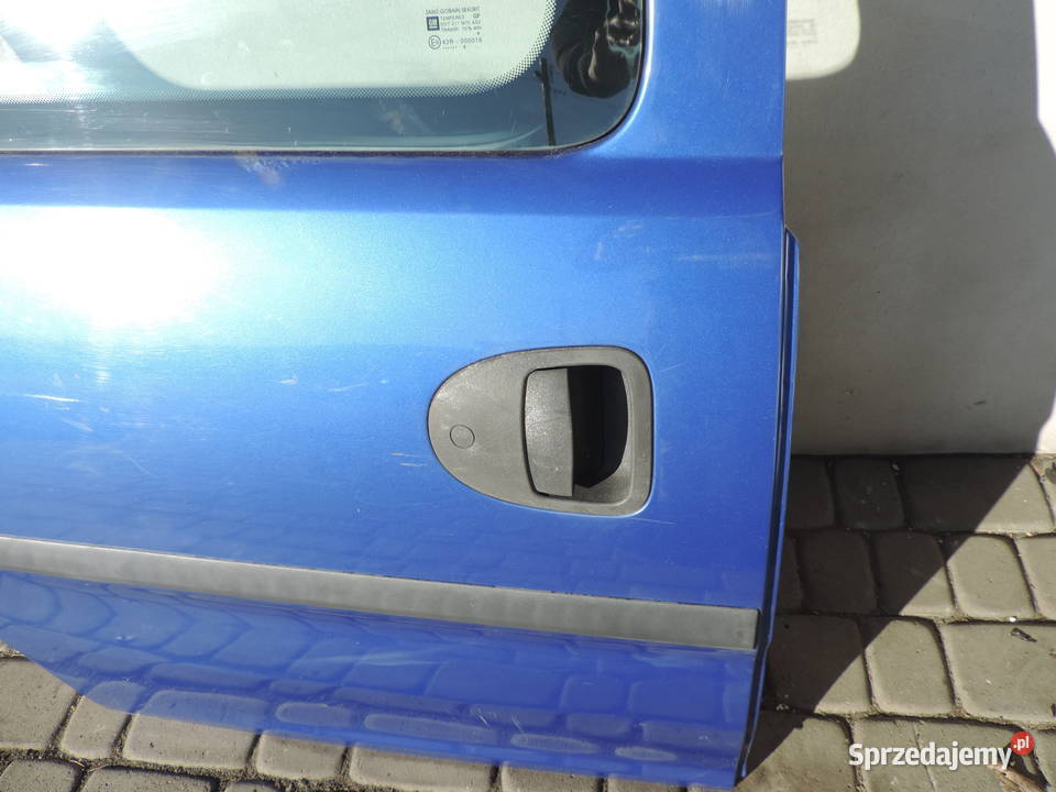 OPEL COMBO C DRZWI PRAWY BOK PRAWE PRZESUWNE Nowy Sącz