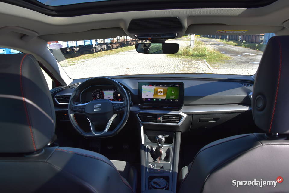 AUTO27Film15TSI 150 FR LED Virtual Pano ACC Rok produkcji 2021 Leon warmińsko-mazurskie