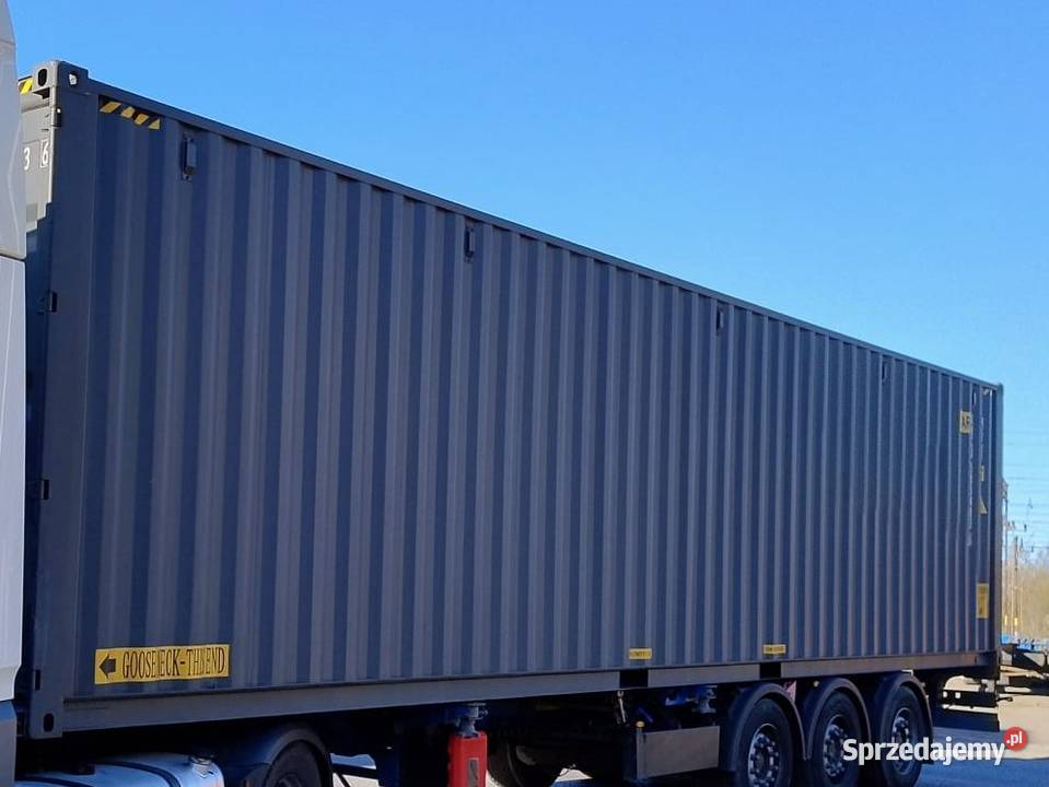 12m 40HC Kontener morski double door Nowy