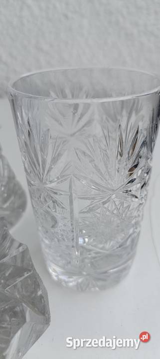 Piękne kryształy PRL Warszawa