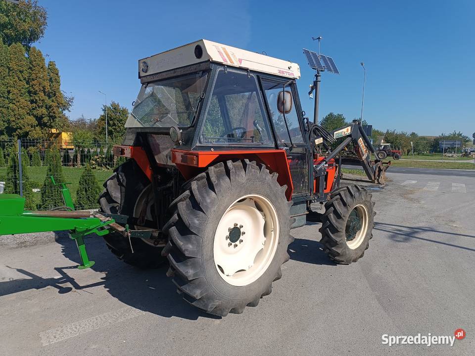 Zetor 7745 z ładowaczem Ciągniki Dragany