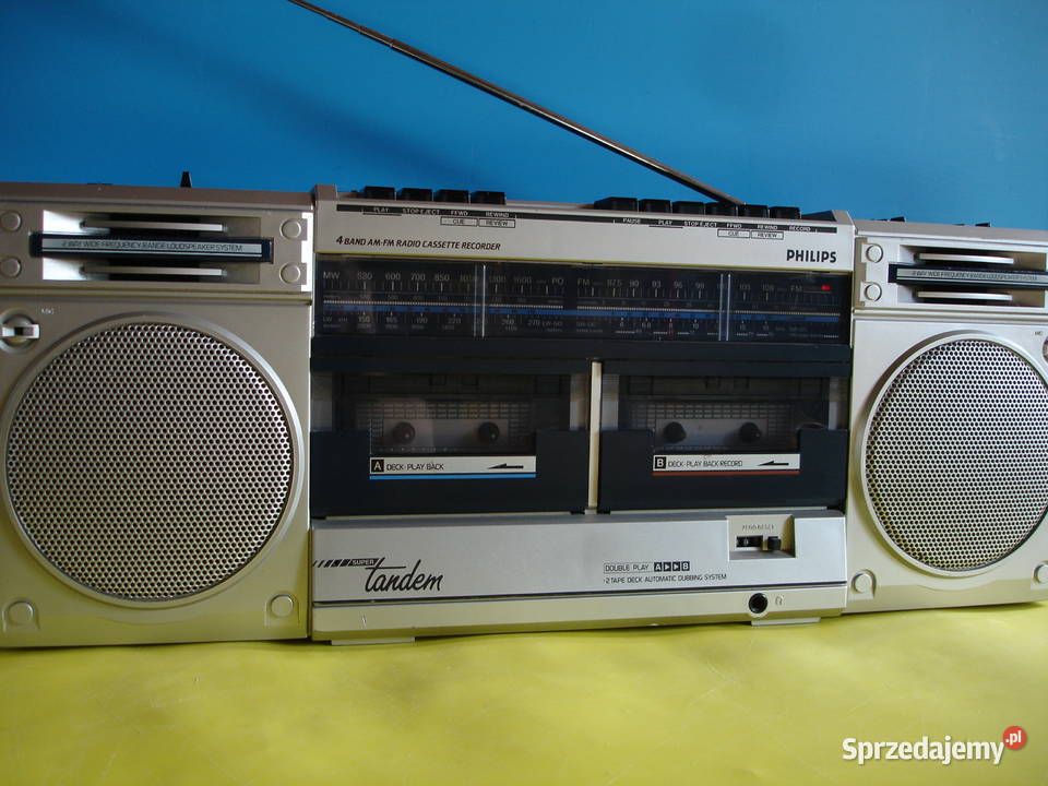 Radiomagnetofon PHILIPS D833400 Tandem