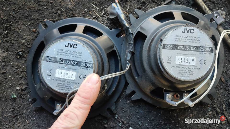 Głośniki samochodowe JVC CSJ510X 250W 13 Książ Wielkopolski