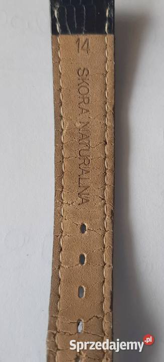 Skórzany pasek do zegarka