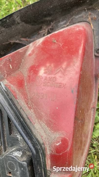 Lampa klosz Peugeot 206 osobowe Warszawa