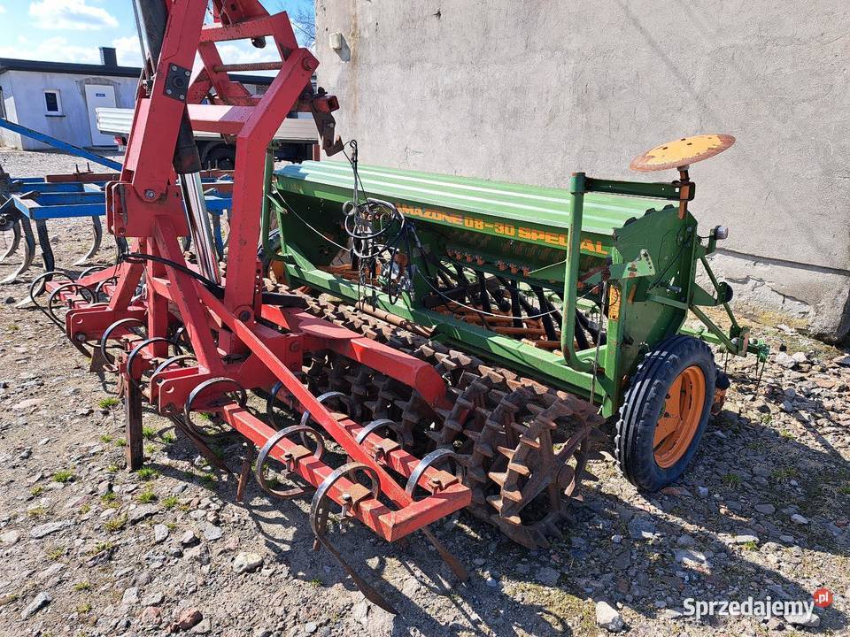 Agregat uprawowo siewny AMAZONE D7 brona re 30 Kłodawa