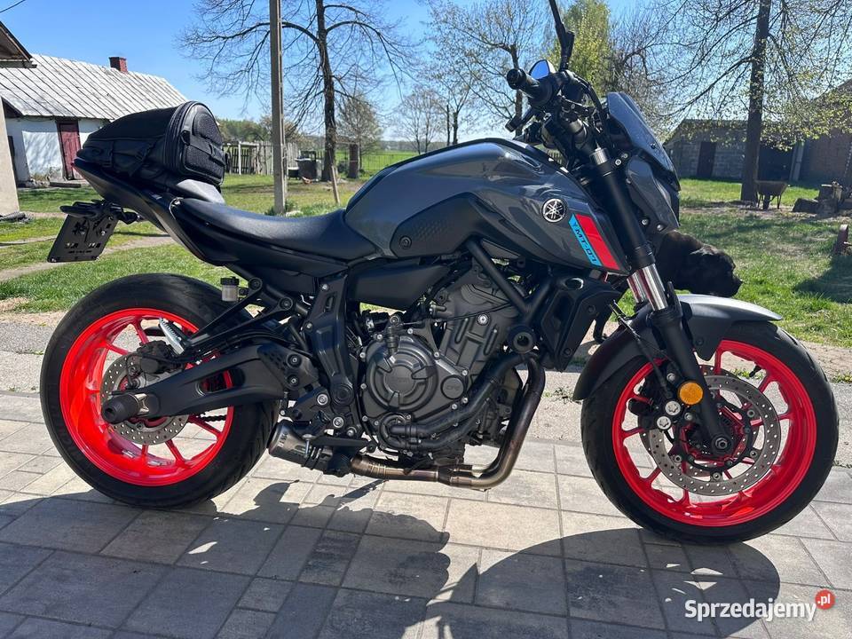Yamaha MT07 2021r 16 ABS 16520km Kłoczew sprzedam