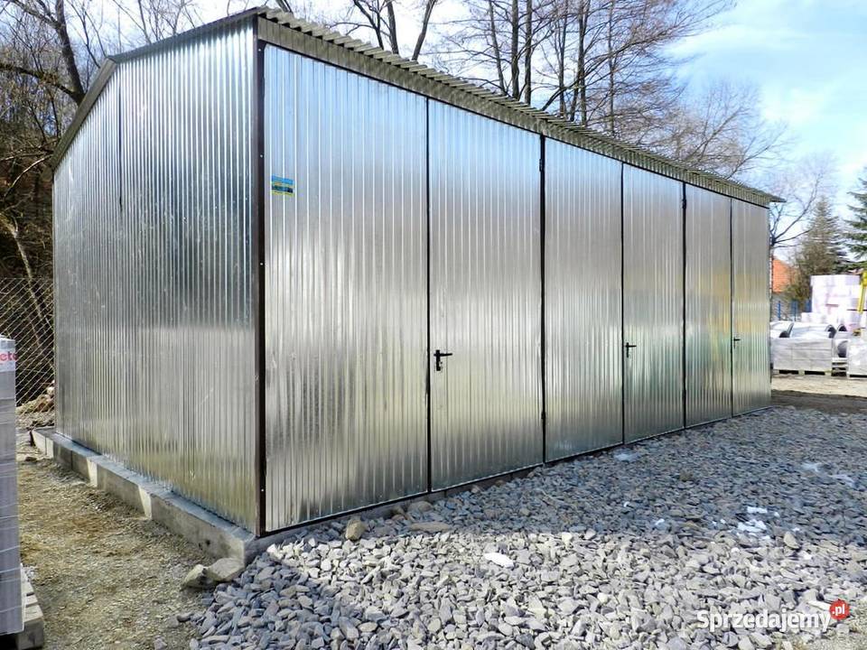 Blaszana montowana hala 86 m ocynkowana Hale i magazyny Kraków