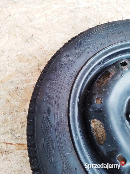 KOŁO ZAPASOWE ZAPAS SKODA FABIA I 16570 R14 osobowe śląskie Sosnowiec