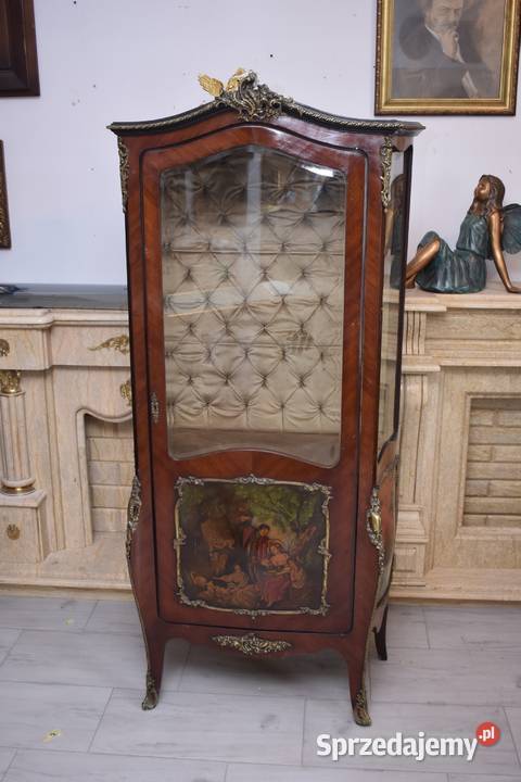 Witryna Szafa Styl Art Deco Szafka Pomocnik