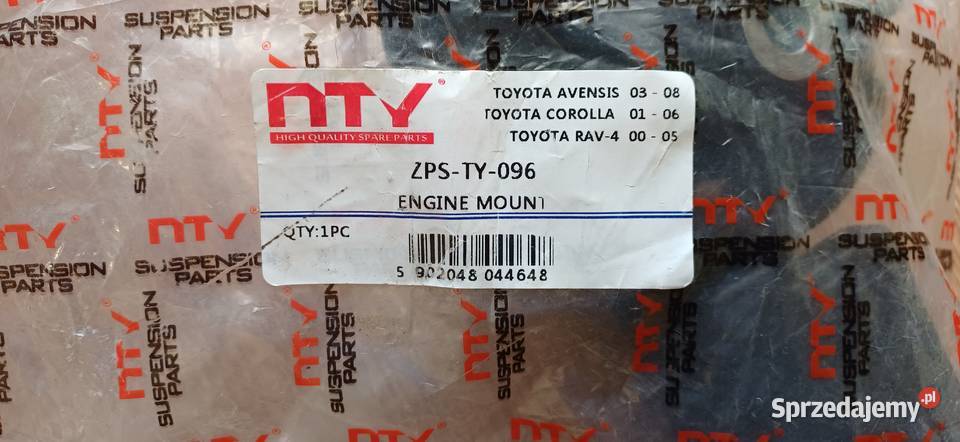 Tuleja metalowogumowa mocowania silnika Toyota Reda