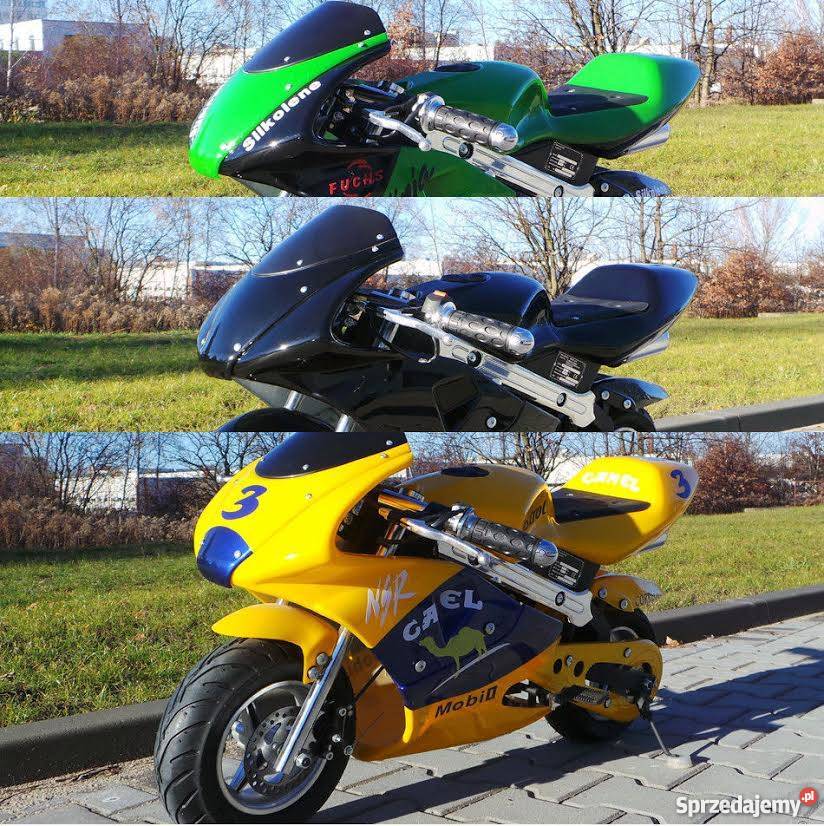 POCKET BIKE Motocykl MINI Ścigacz 49CC Szczecin