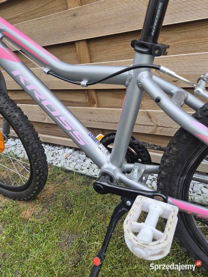 Rower kross 20 całuję dziewczęcy Rowerki